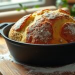 can i bake bread cast iron