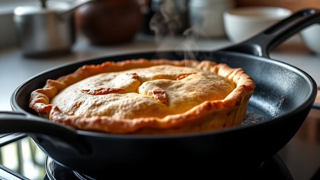 can you bake pie in skillet