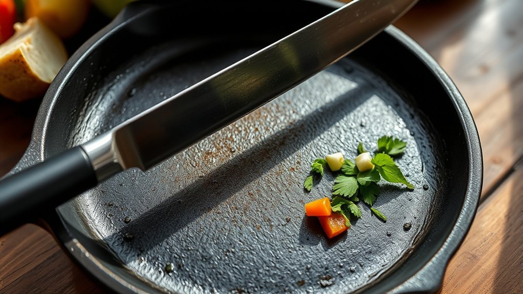 can you cut in skillet