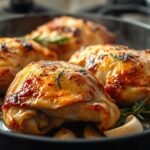 cook chicken thighs in skillet