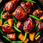 denny s bourbon chicken skillet