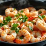 garlic shrimp skillet method