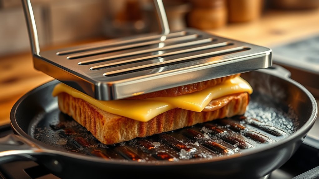 griddle press purpose cooking burgers