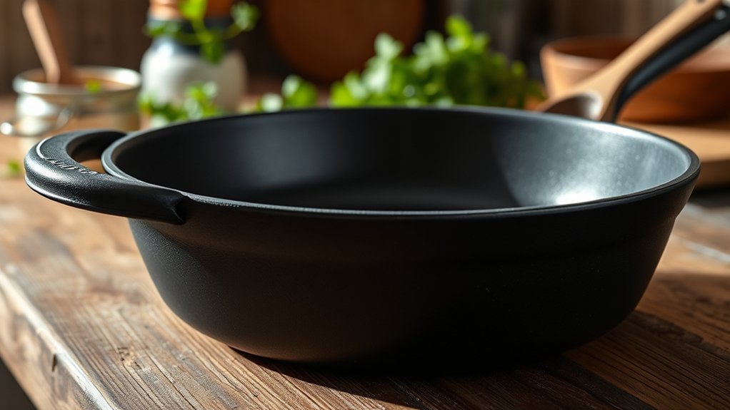 heavy bottom skillet description in brief