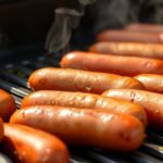 hot dogs on blackstone griddle