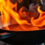 how hot can cast iron go