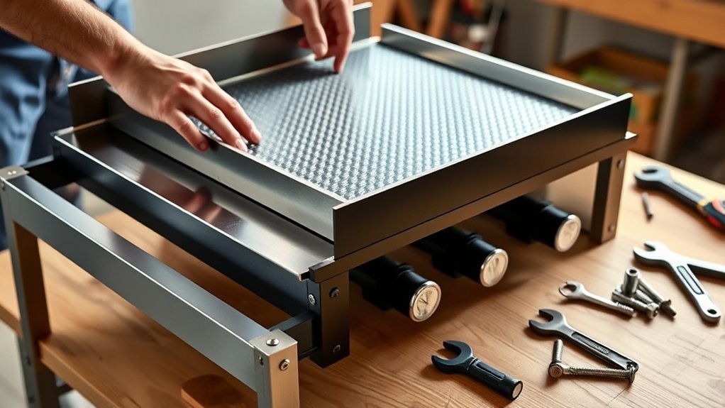 how to assemble blackstone griddle