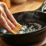 how to clean skillet video