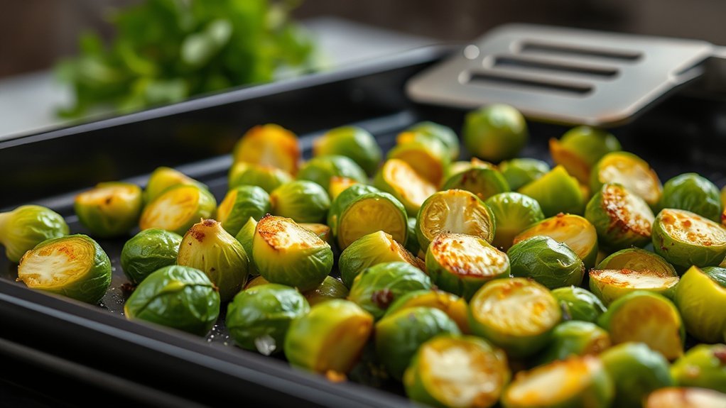 how to cook brussels sprouts on griddle