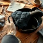how to craft skillet handle cover