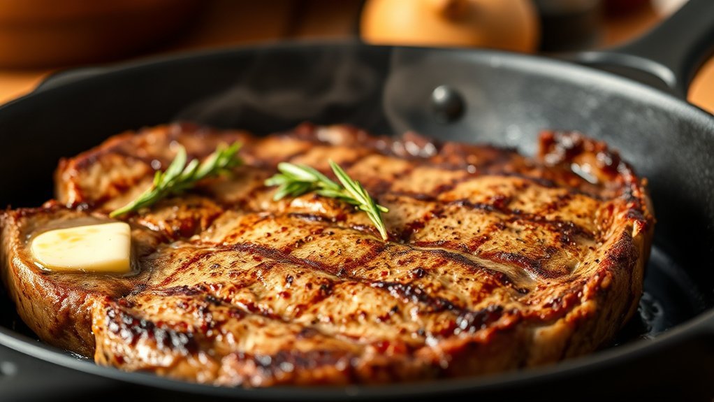 how to fix steak cast iron