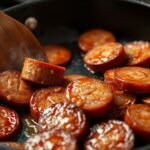 how to skillet cook conecuh sausage