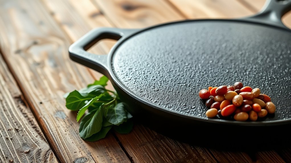 iron content from cast iron skillet