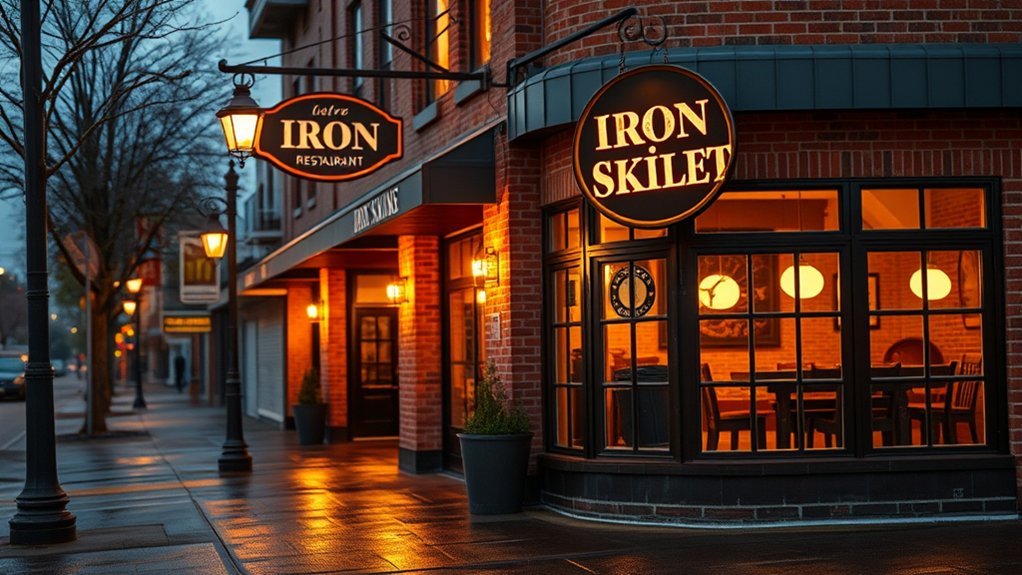 iron skillet closing time coordinates