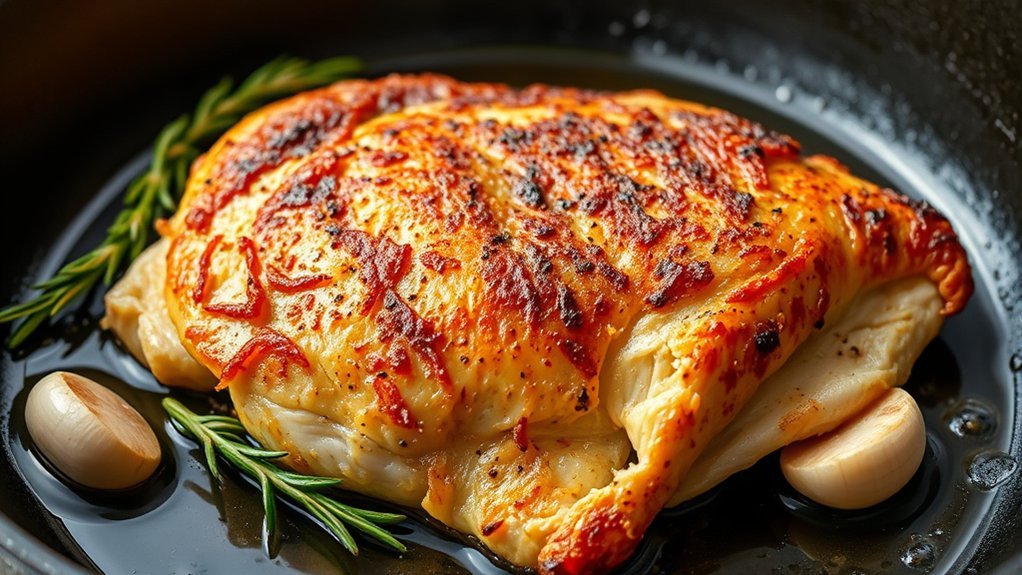 juicy cast iron chicken breast