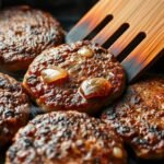 juicy skillet hamburger cooking method