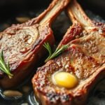 lamb loin chops skillet cooking