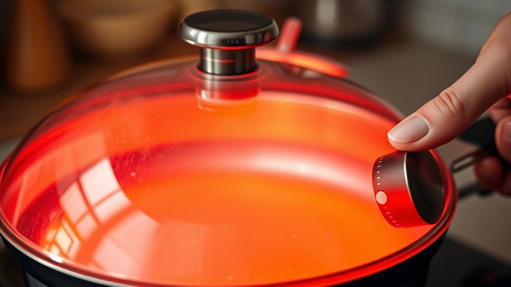 medium heat setting for electric skillet