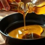 oil a skillet properly and evenly