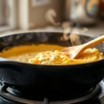 preheat cast iron for cornbread