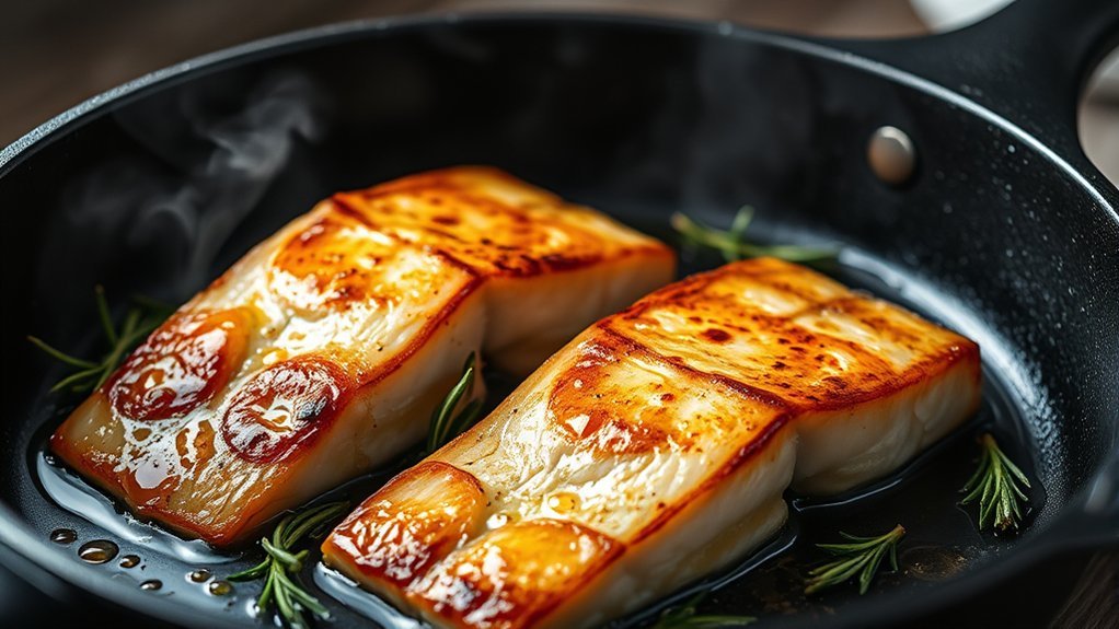 skillet cooked swordfish steaks guide