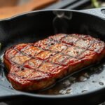 skillet cooked thin steak method