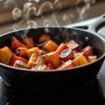 skillet on a griddle applicable