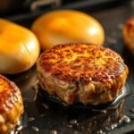 sliders on a griddle