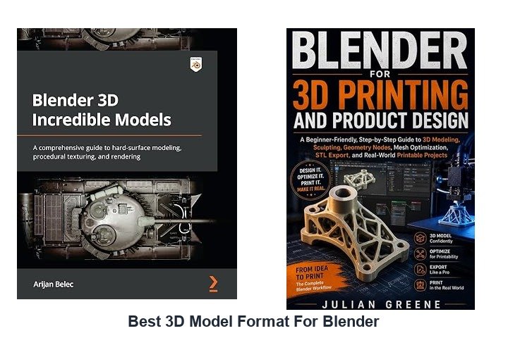 best 3d model format for blender
