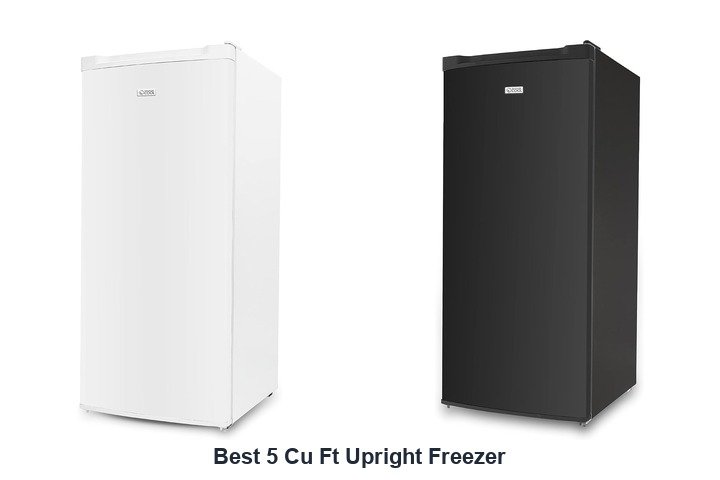 best 5 cu ft upright freezer
