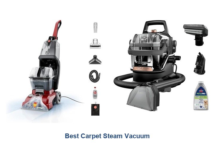 best carpet steam vacuum