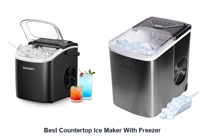 best countertop ice maker with freezer