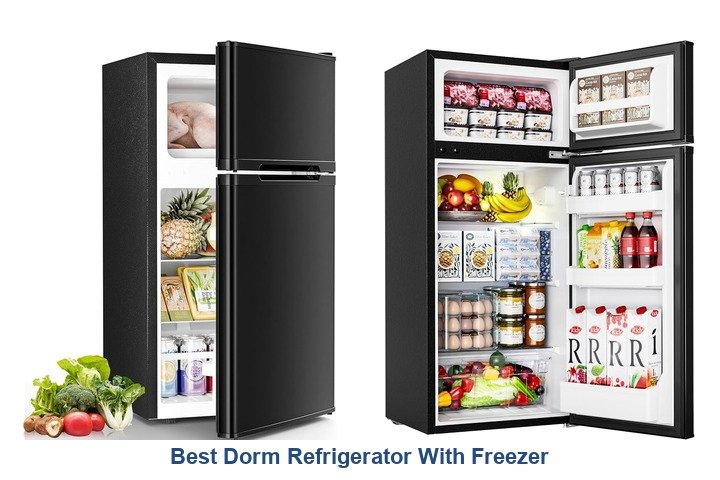 best dorm refrigerator with freezer