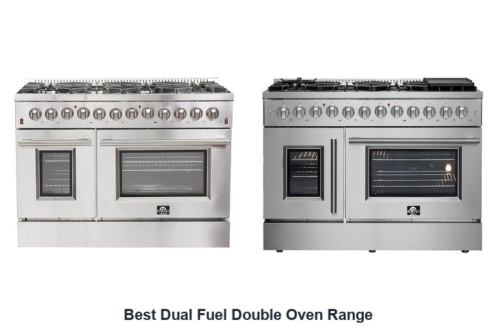 best dual fuel double oven range
