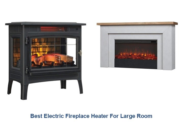 best electric fireplace heater for large room