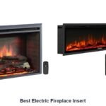 best electric fireplace insert