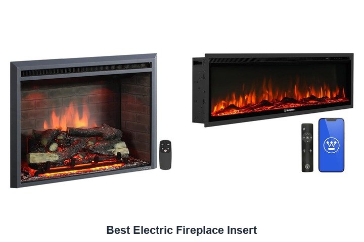 best electric fireplace insert