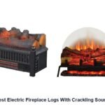 best electric fireplace logs with crackling sound