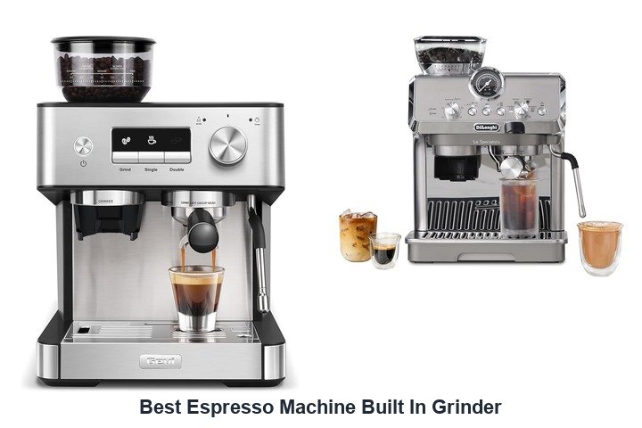 best espresso machine built in grinder