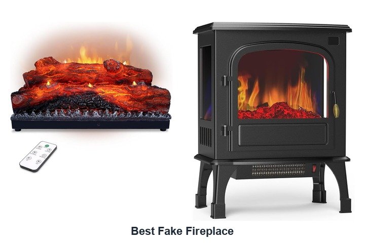 best fake fireplace