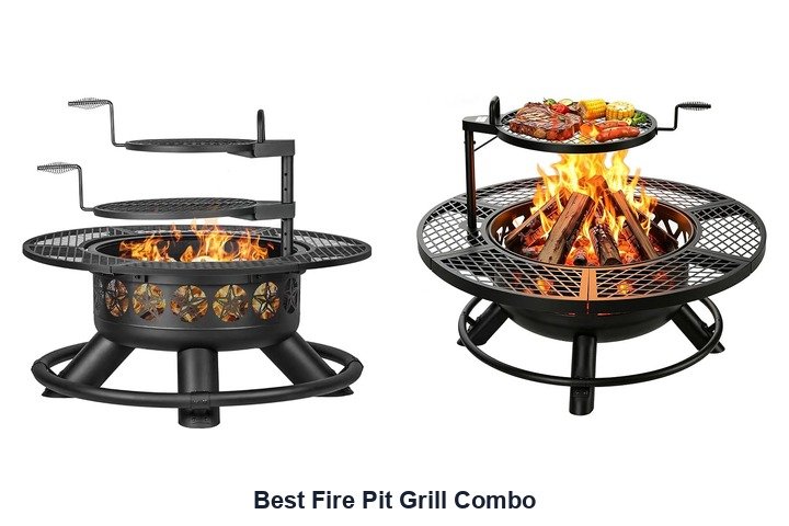 best fire pit grill combo