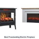 best freestanding electric fireplace