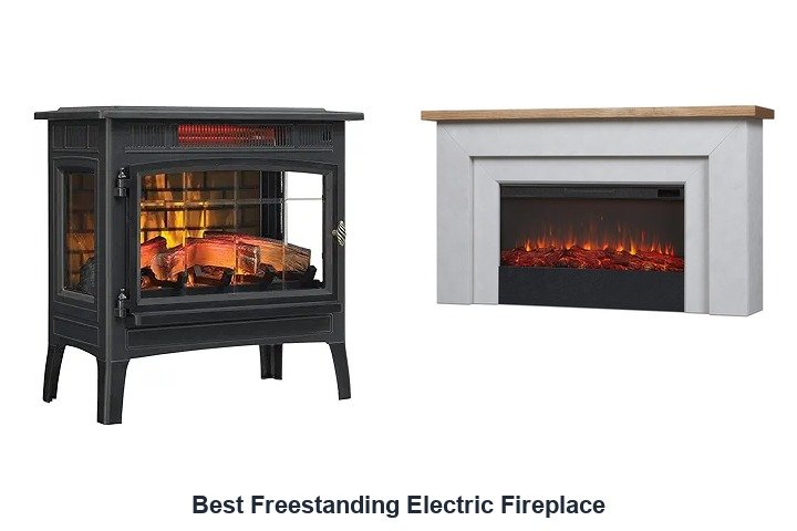 best freestanding electric fireplace