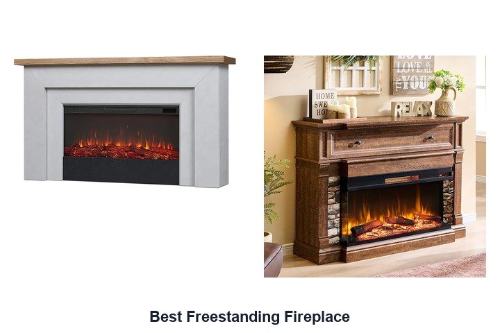 best freestanding fireplace