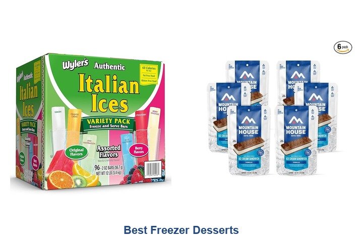 best freezer desserts