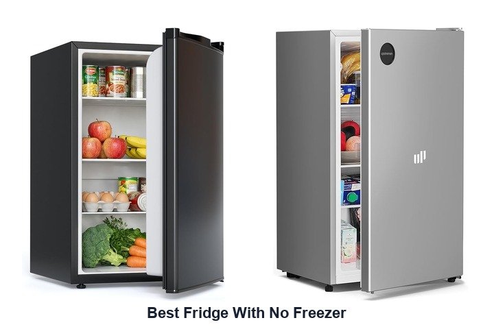 best fridge with no freezer
