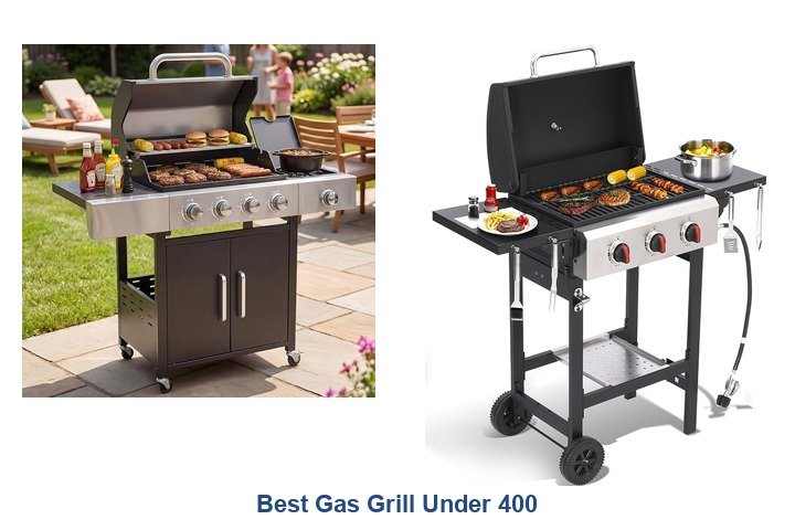 best gas grill under 400