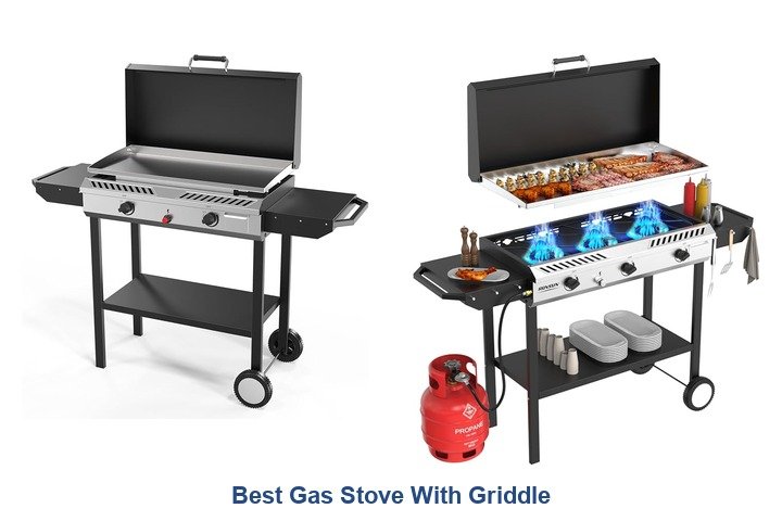 best gas stove with griddle