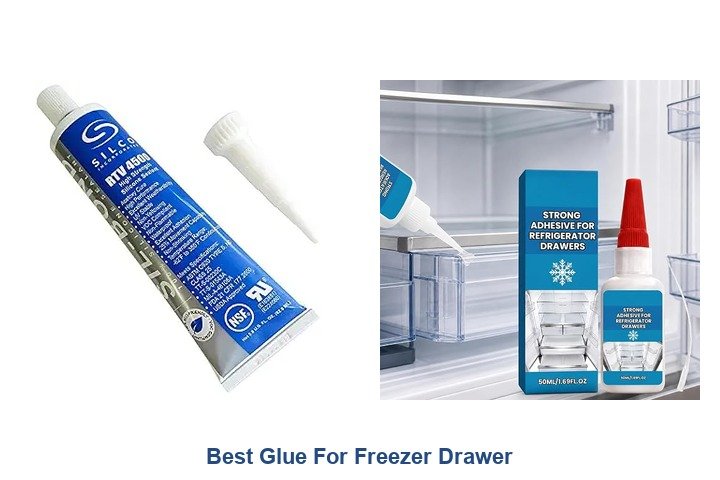 best glue for freezer drawer