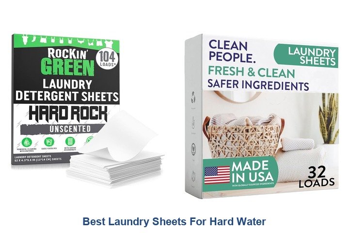 best laundry sheets for hard water
